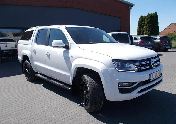 Volkswagen Amarok cena 88000 przebieg: 132000, rok produkcji 2015 z Leszno małe 596